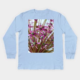 Allium  &#39;Spider&#39;  Ornamental onion Kids Long Sleeve T-Shirt